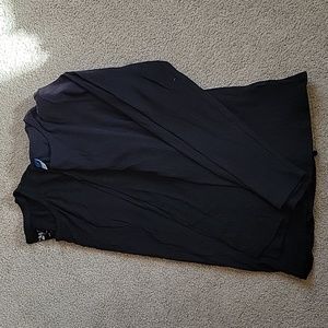 Black layering long sleeve tee shirts